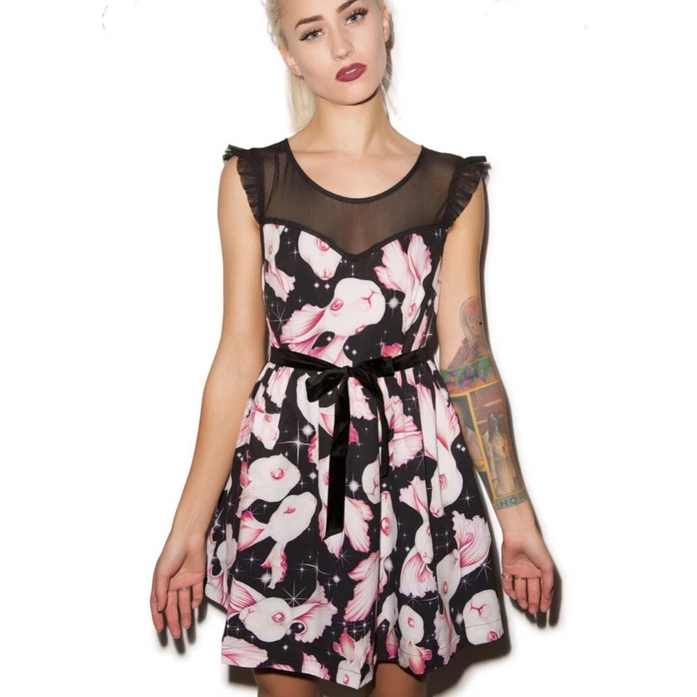 IRON FIST Rabbitopia Space Bunnies Dress